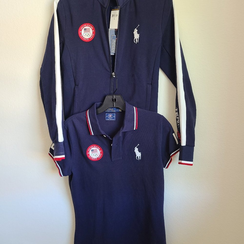 USA Olympic Team Jacket and Shirt by Ralph Lauren Polo